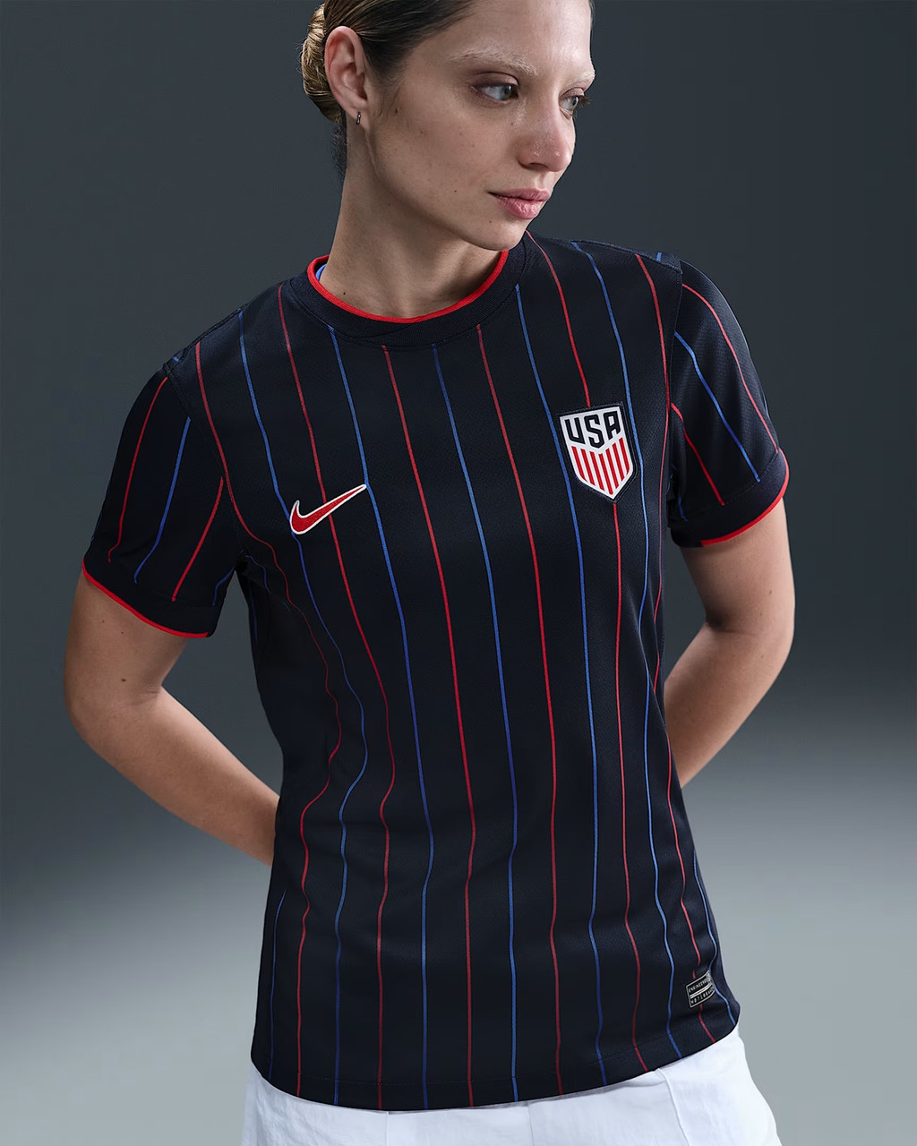 Nike Womens USA 25/26 Away Replica Jersey