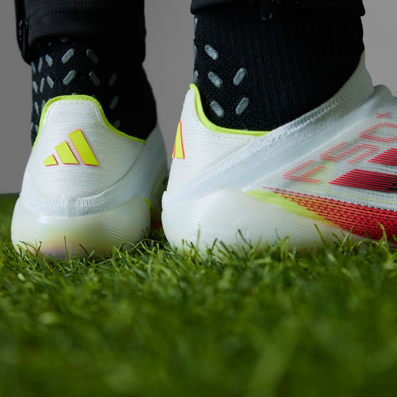 adidas F50+ FG - White/Red