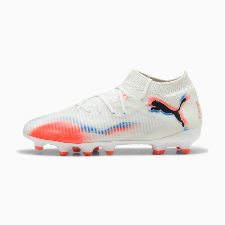 Puma Youth Future 8 Pro FG/AG - White/Red/Blue