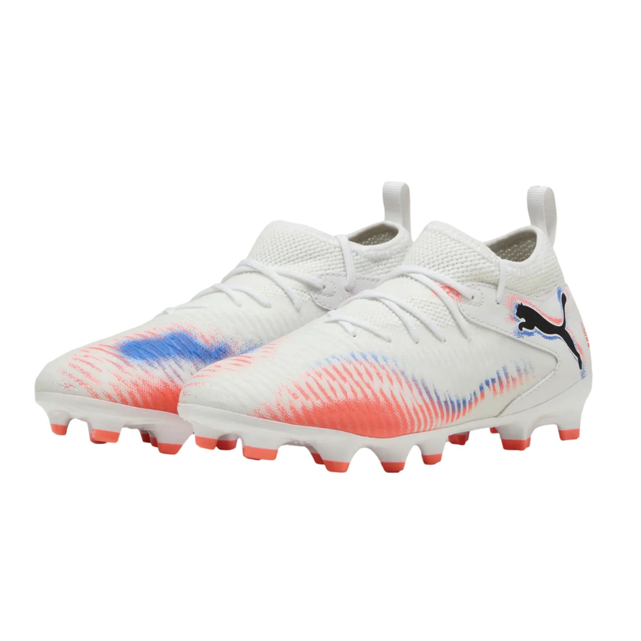 Puma Youth Future 8 Match FG/AG - White/Red/Blue