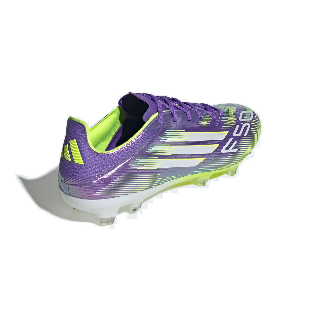 adidas gazelle silver green womens adidas F50 Club FG Youth Soccer Cleats - Purple Rush/Lemon main image 1