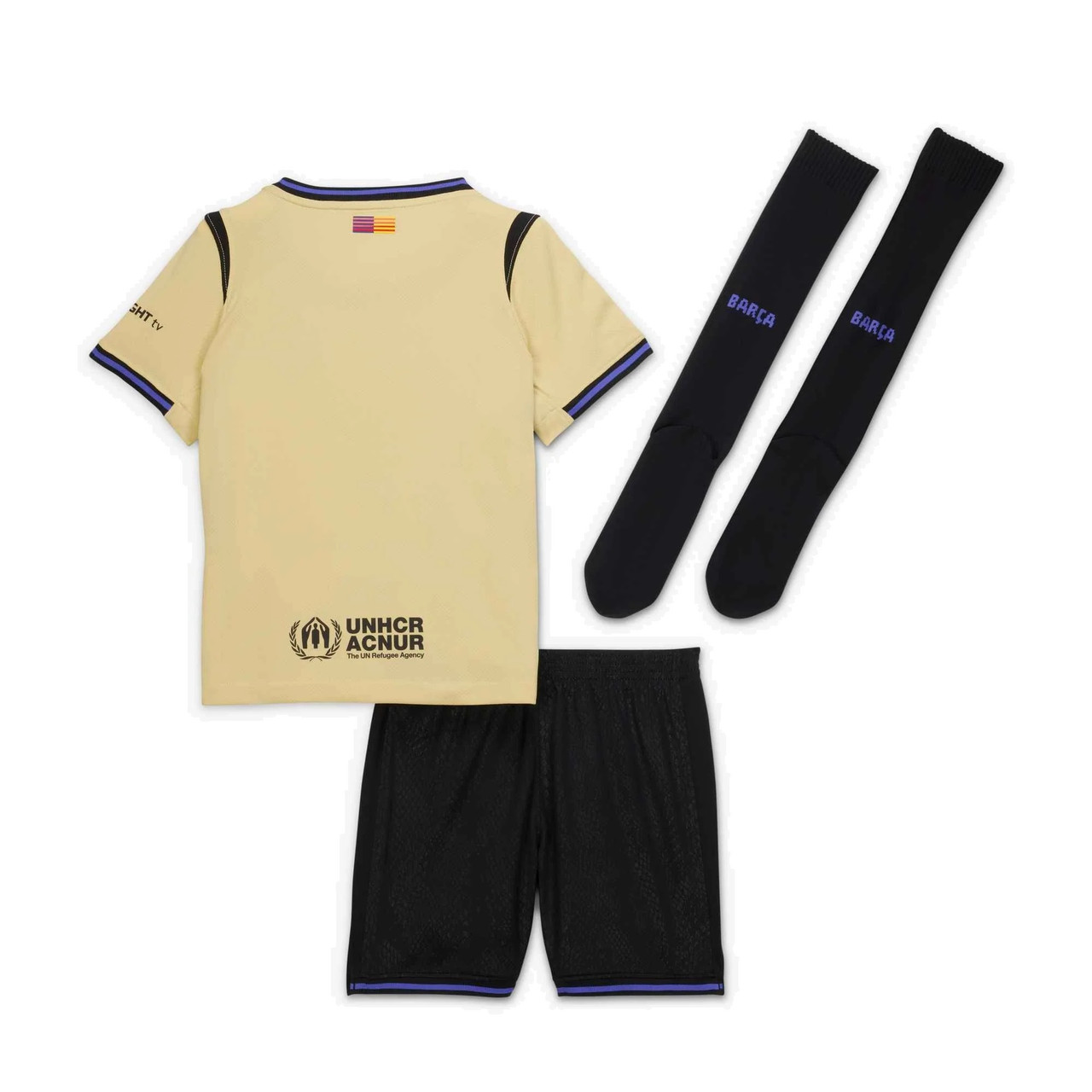 Nike Youth FC Barcelona 25/26 Away Jersey Set