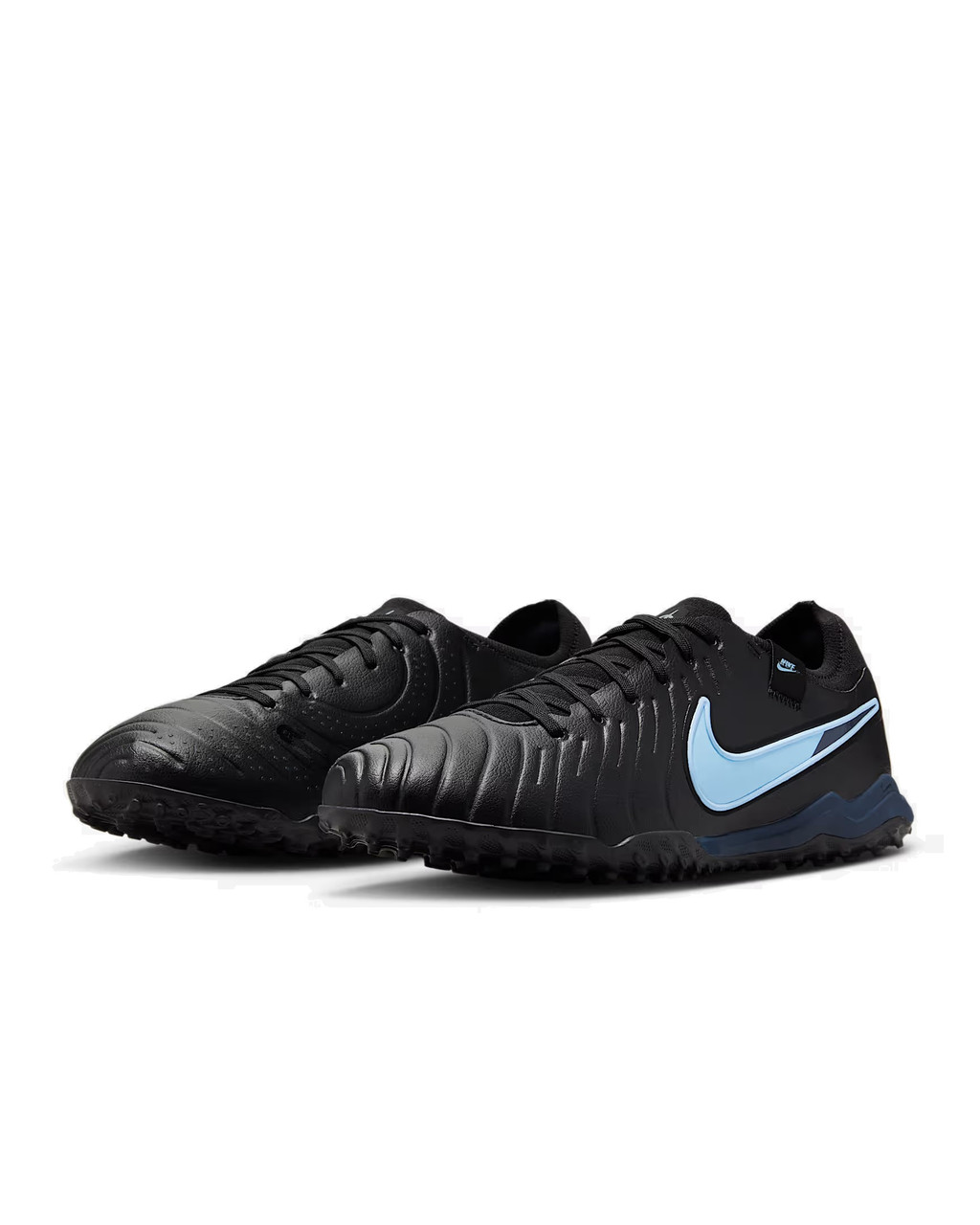 Nike Tiempo サッカーシューズ AT7699-004 ブラック/ブルー Nike Tiempo Legend 10 Pro TF - Black/Ice Blue