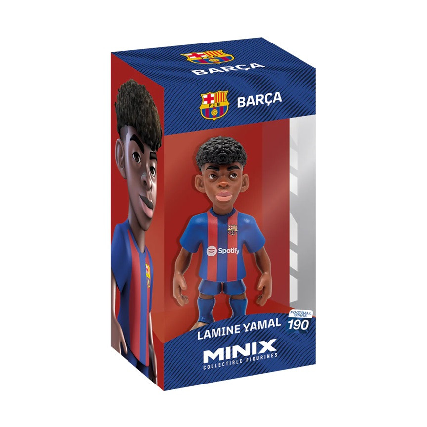 Minix Lamine Yamal Barca 12cm Figurine