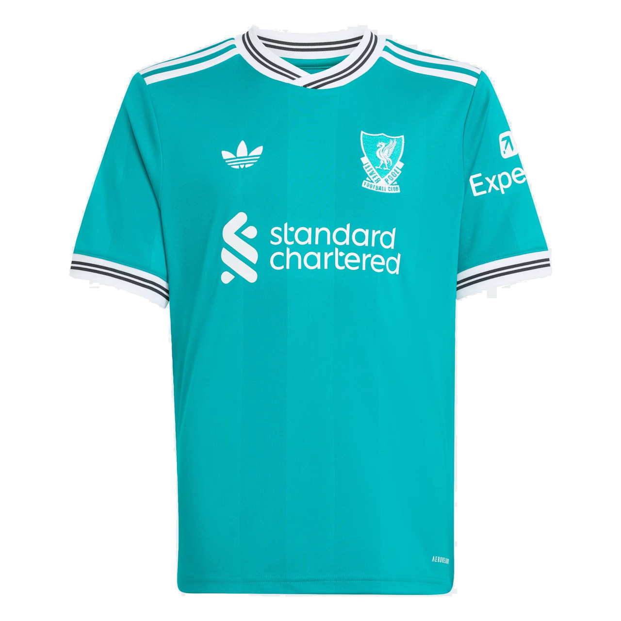 正規品　 Liverpool FC 25/26サードユニフォーム adidas Youth Liverpool FC 25/26 3rd Jersey - Sea Green
