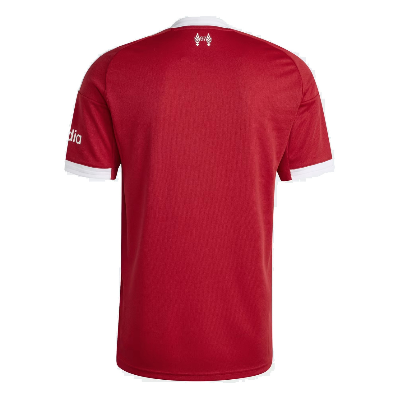adidas Mens Liverpool FC 25/26 Replica Home Jersey - Red