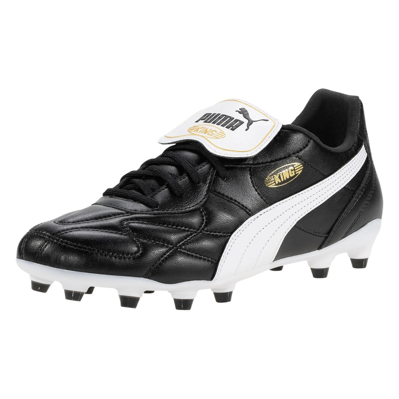 PUMA KING TOP FG/AGニューモデル　 ブラック/ホワイト Puma King Top FG/AG - Black
