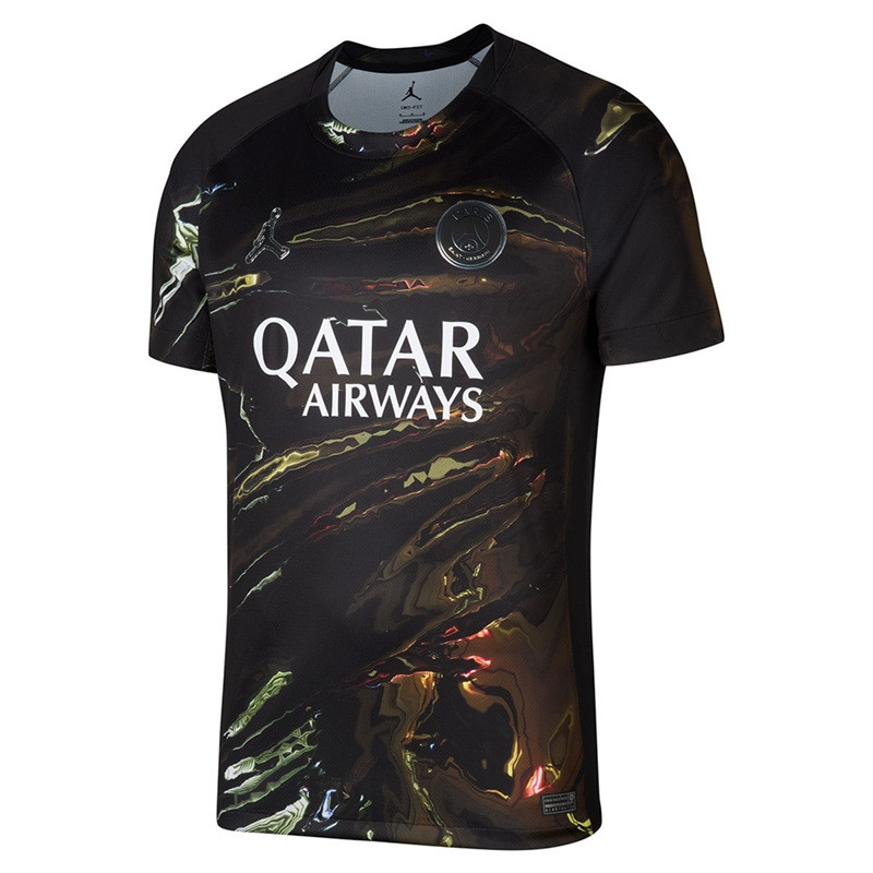 Nike Mens PSG 26 Night Edition Replica 5th Jersey - Black
