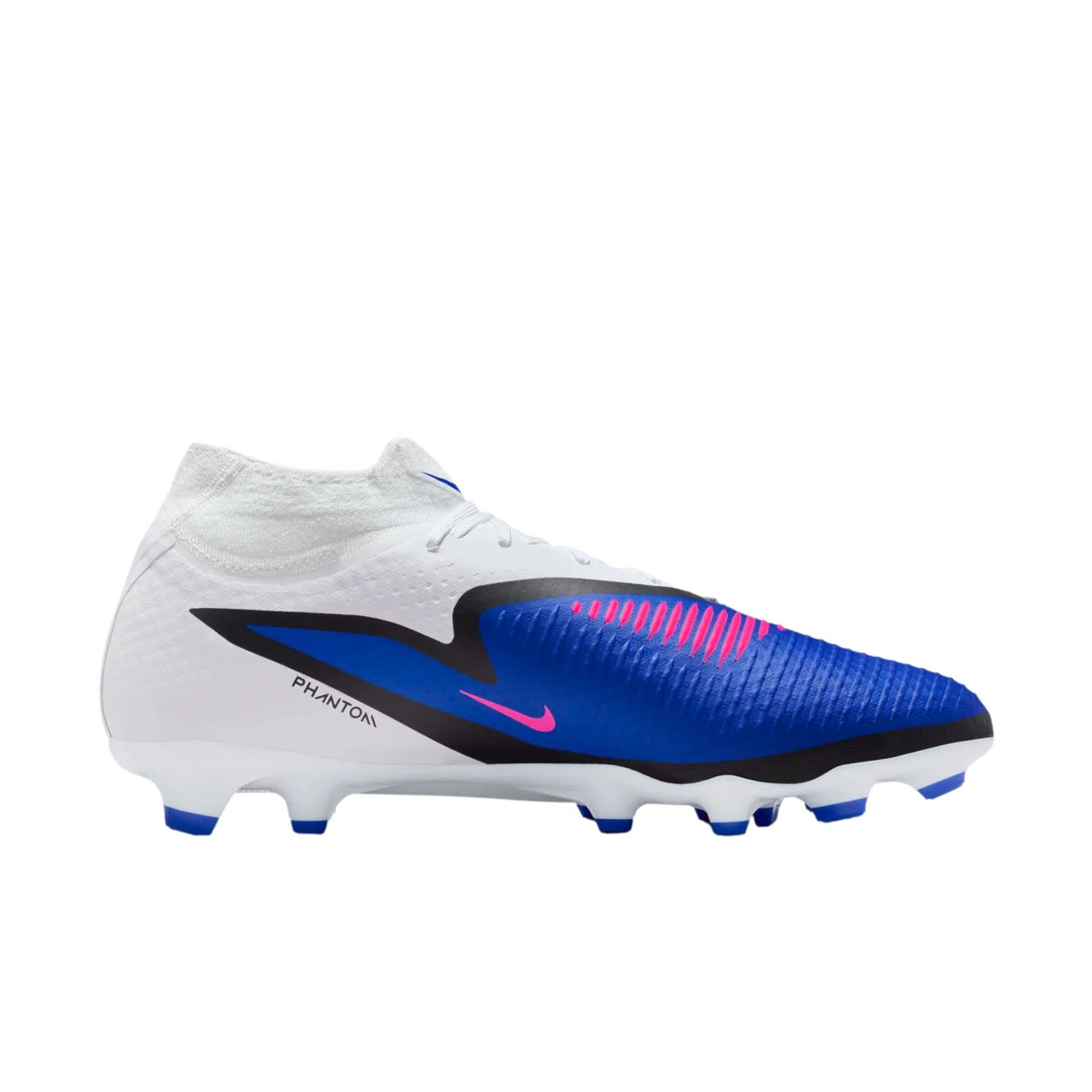 Nike Phantom 6 High Academy FG/MG - White/Blue/Pink