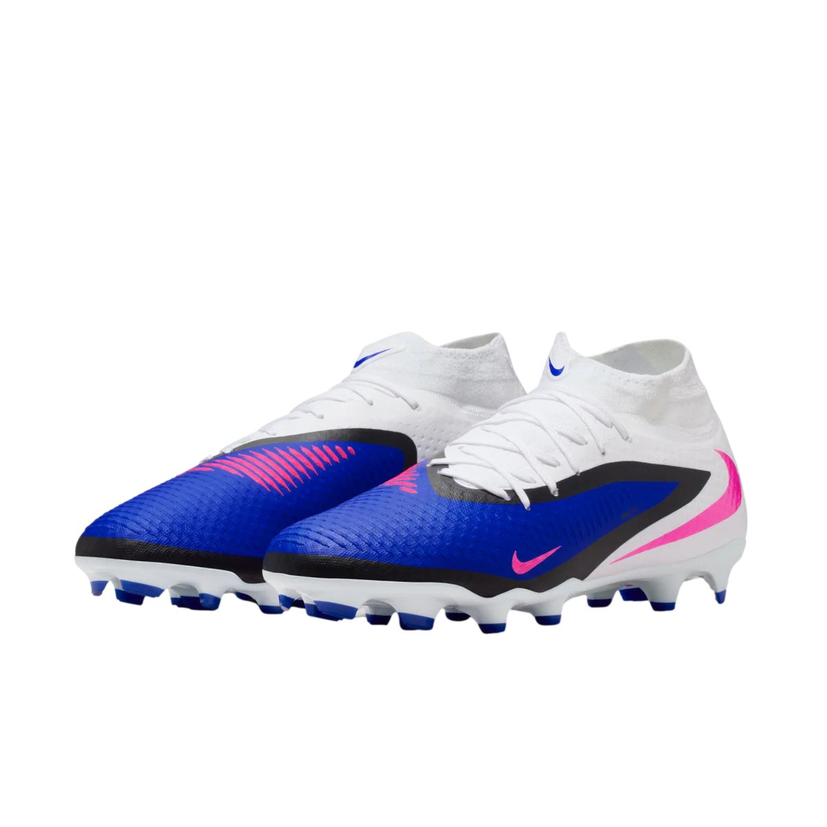 Nike Phantom 6 High Academy FG/MG - White/Blue/Pink