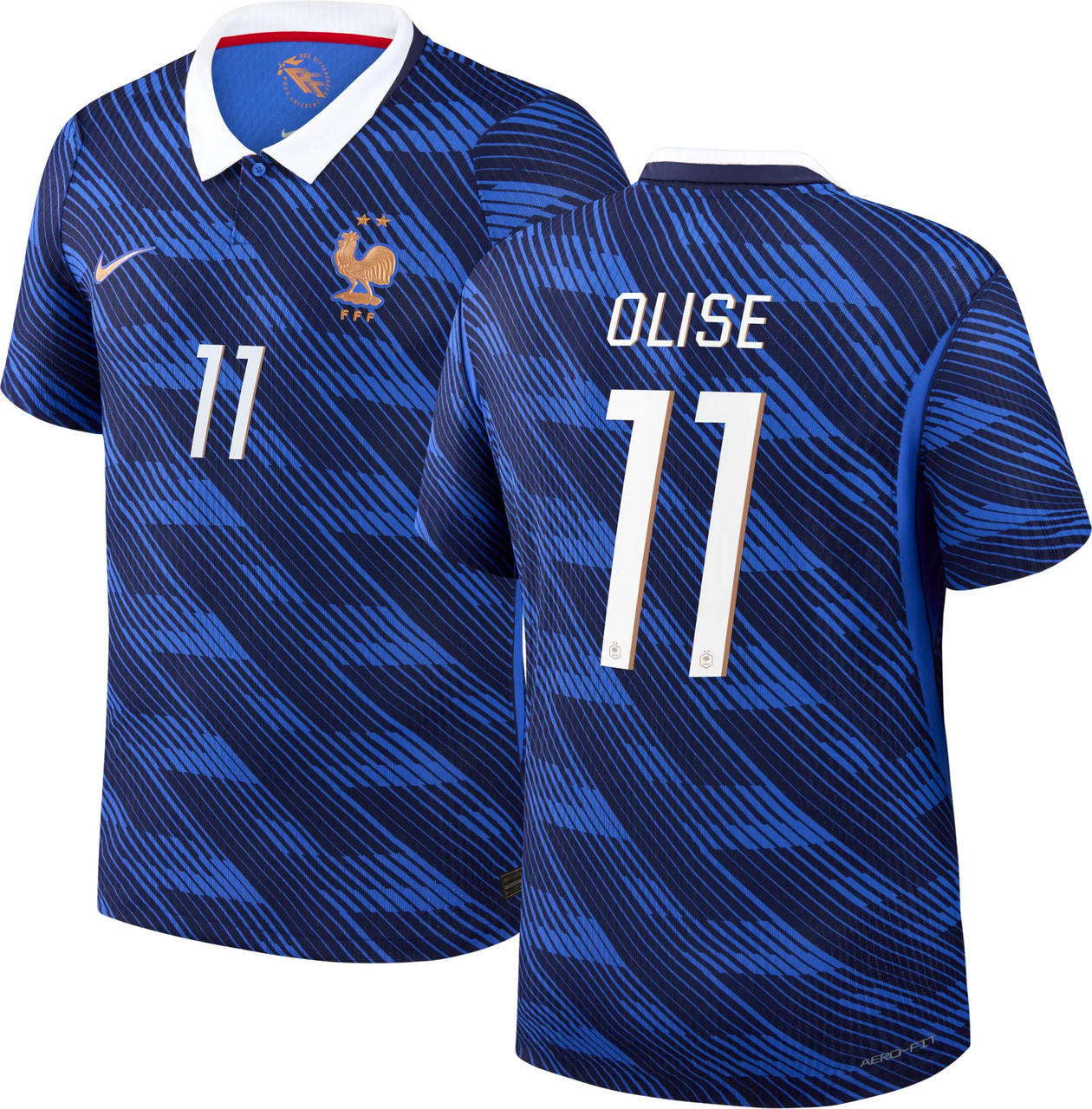 Nike Mens France Home WC 2026 Jersey - Navy