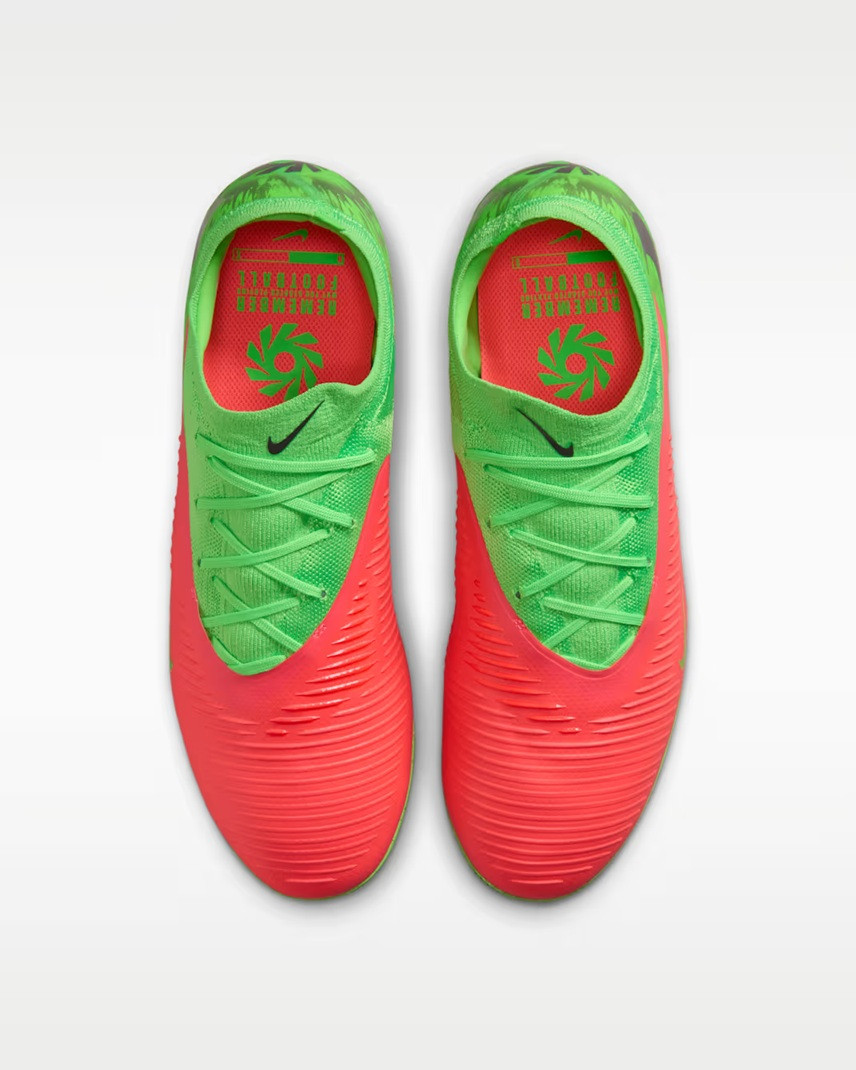 Nike Reactx Phantom 6 Low Pro TF EH - Punch/Green