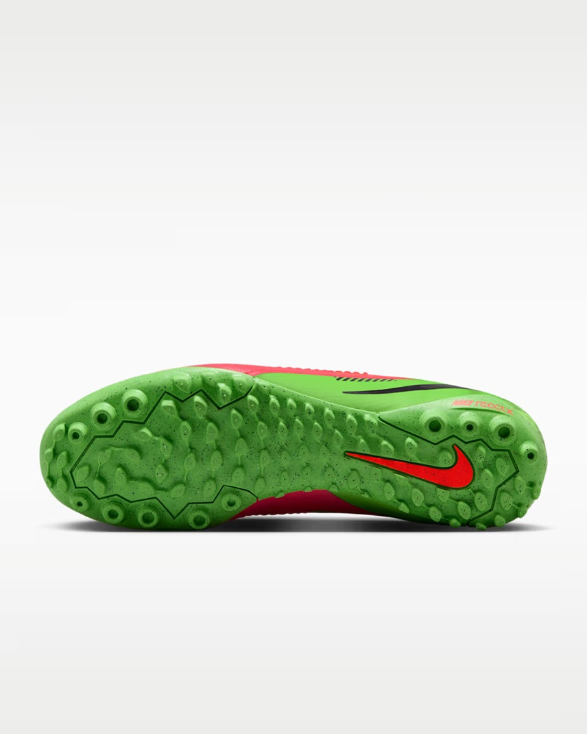 Nike Reactx Phantom 6 Low Pro TF EH - Punch/Green