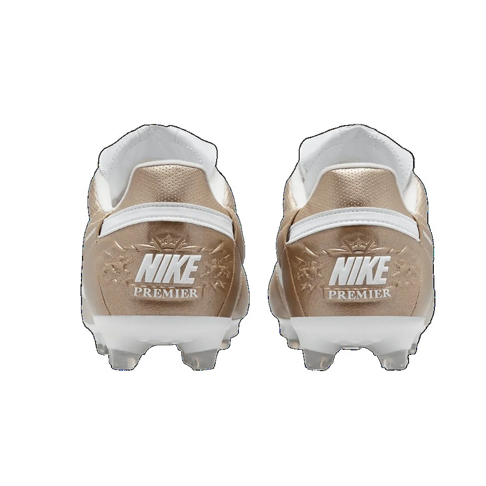 The Nike Premier III FG - Gold/White