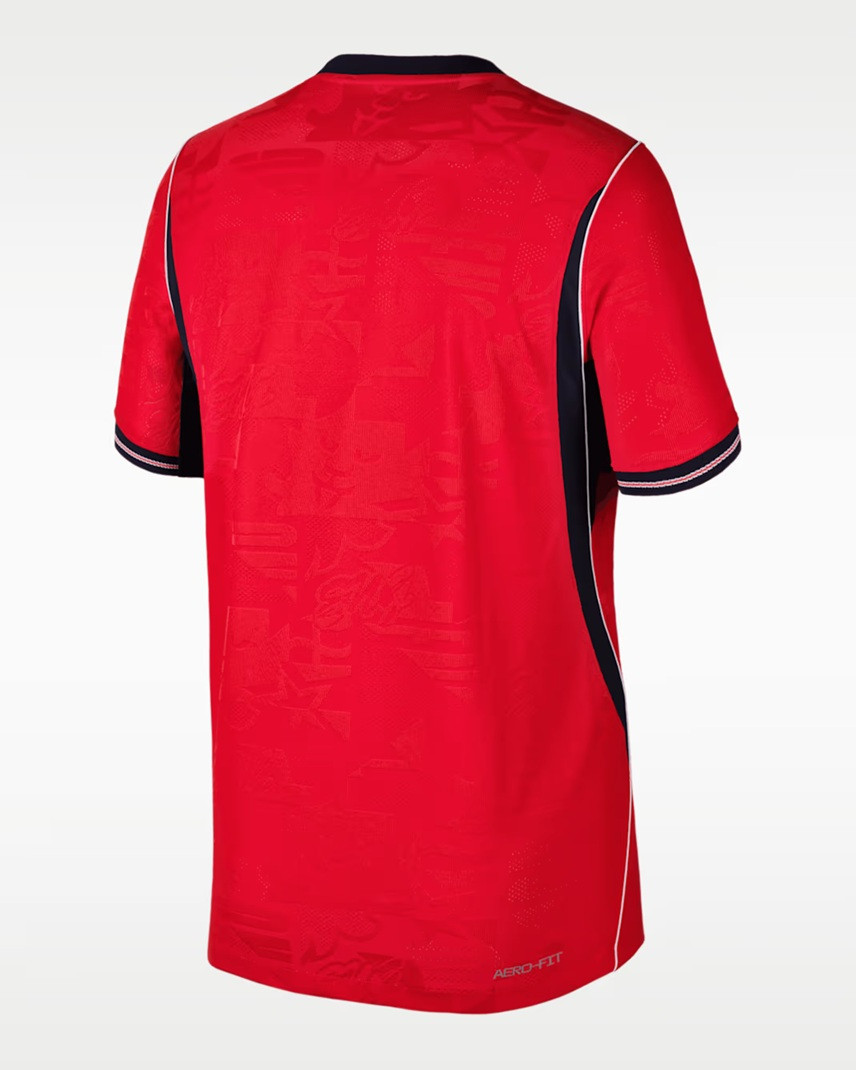 Nike Youth England WC 26 Away Authentic Jersey - Red