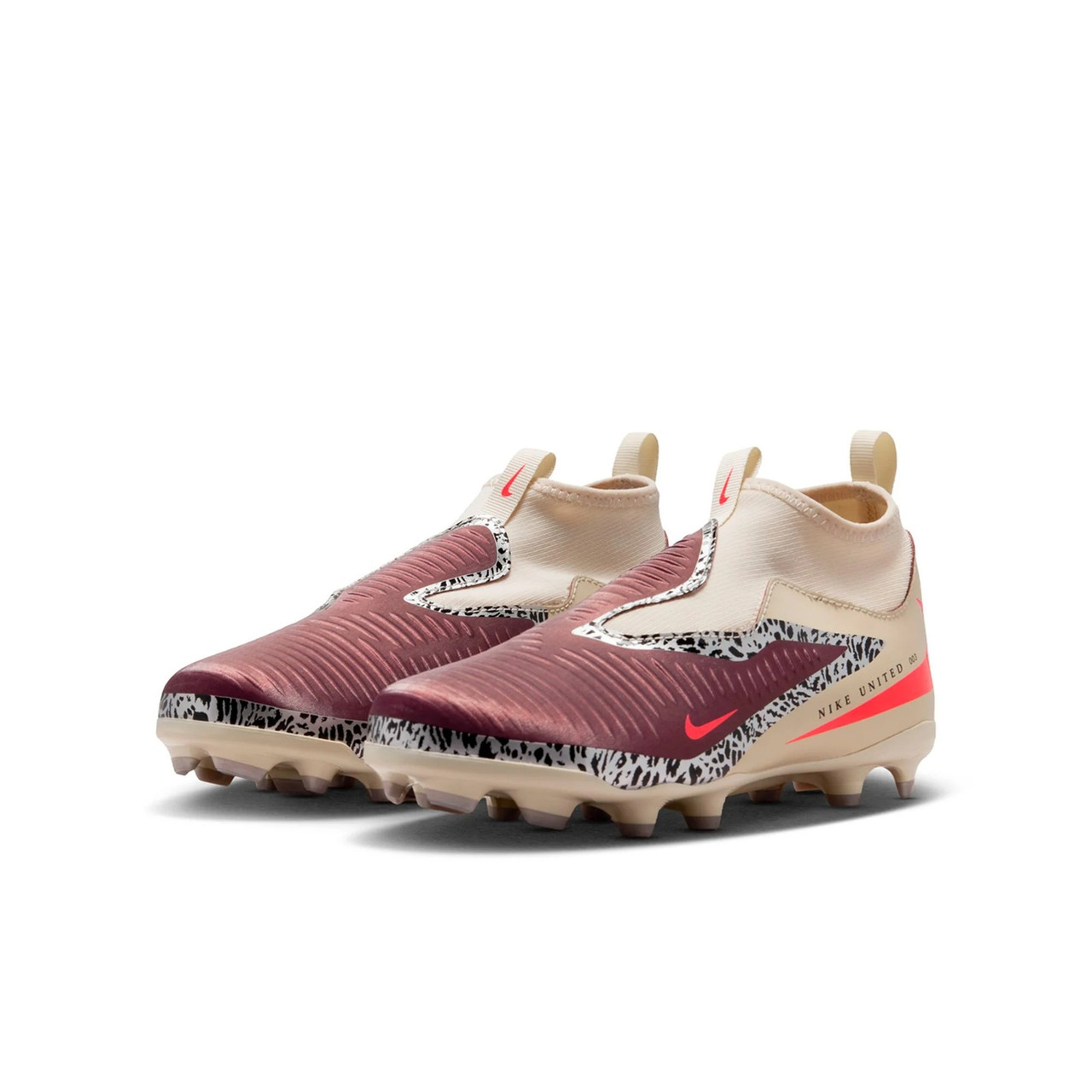 Nike Youth Phantom 6 High AC FG/MG NU3 - Burgundy