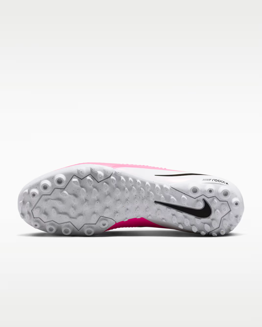 Nike Reactx Phantom 6 Low Pro TF - Pink/White