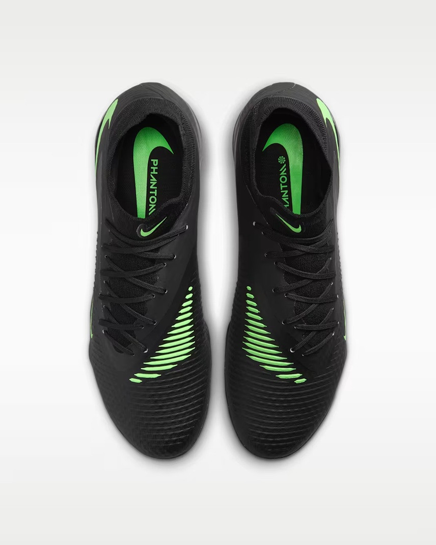 Nike Phantom 6 High Academy TF - Black/Green