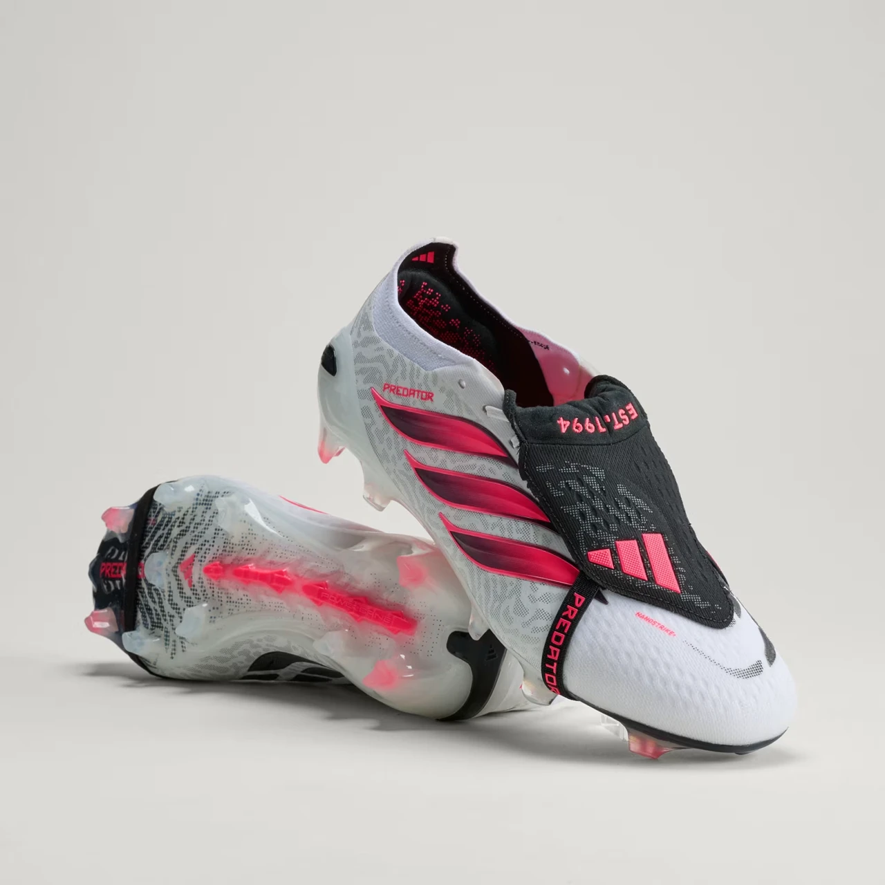  Predator サッカーシューズ ホワイト/ピンク adidas Predator Elite FT FG - White/Pink