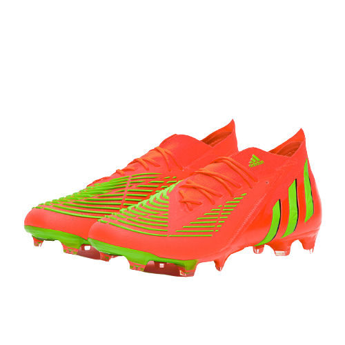 adidas Predator Edge.1 FG - Solar Red  Team Solar Green  Core Black