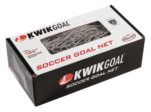 KwikGoal Net 8hx24wx3dx8.5b, 120mm Mesh Solid Braid Knotless