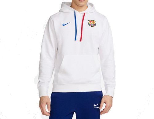 Nike FC Barca Hoodie - White