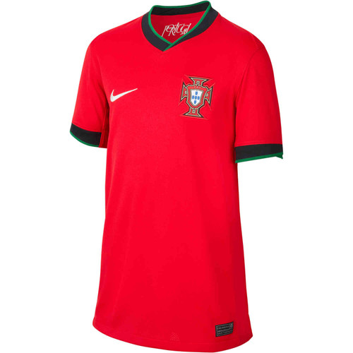 Nike Youth Portugal 24/25 Home Jersey