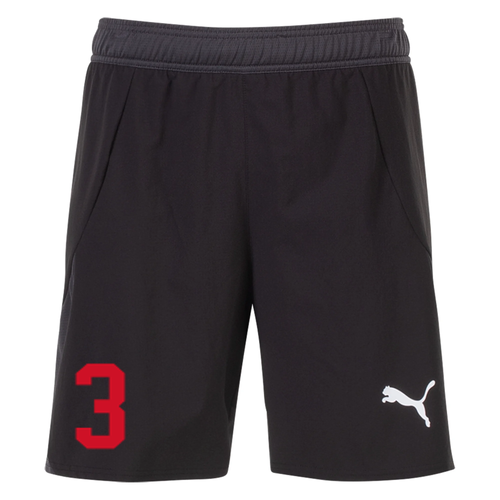 PUMA GUNNERS TEAM FINAL SHORTS - BLACK