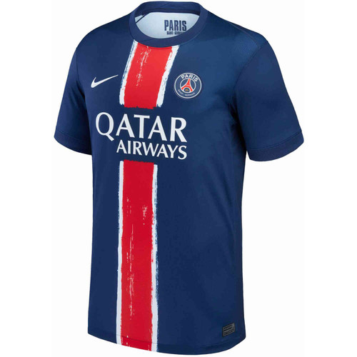 Nike Youth PSG 24/25 Home Jersey - Navy