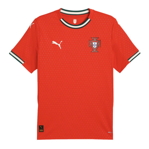 Puma Mens Portugal Home 25 Authentic Jersey - Red