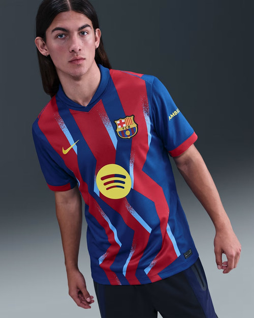 Nike Mens FC Barcelona 25/26 4th Jersey Authentic