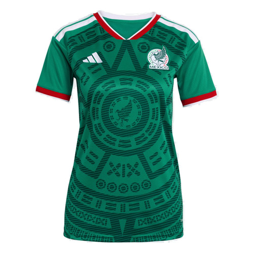adidas Womens Mexico Home 25/26 WC Jersey - Green