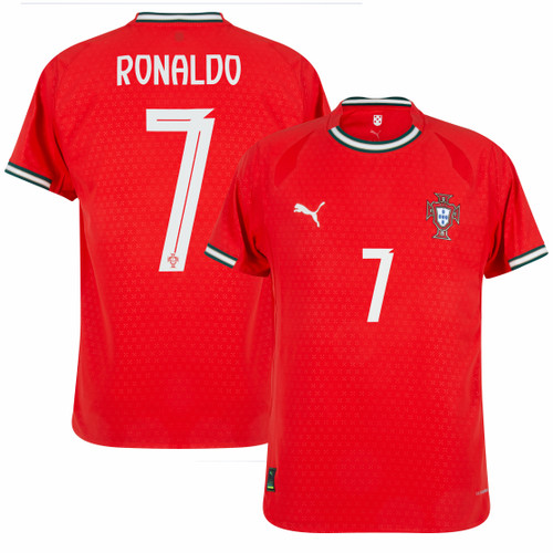 Puma Mens Portugal Home 25/26 Authentic Jersey Ronaldo