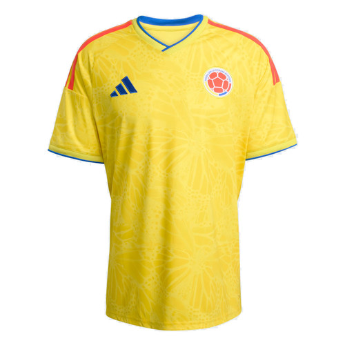 adidas Mens Columbia Home Jersey 25/26 WC - Yellow
