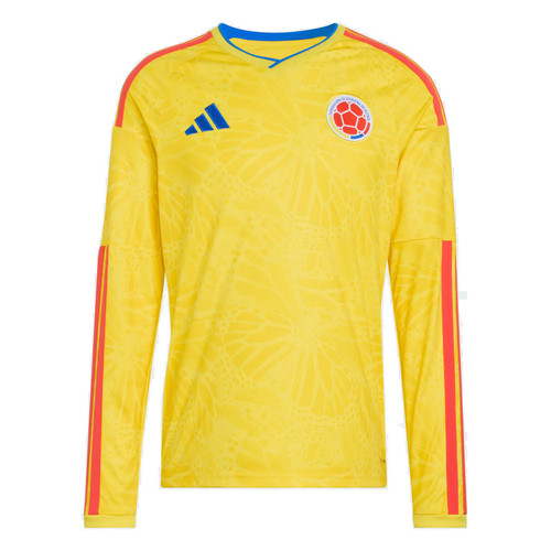 adidas Mens Columbia Home Jersey LS WC 25/26 - Yellow