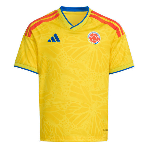 adidas Youth Columbia Home Jersey 25/26 WC - Yellow