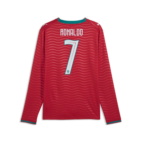 Puma Mens Portugal Home Jersey Replica LS 26 WC Ronaldo