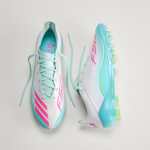 adidas f50 cyan white pink
