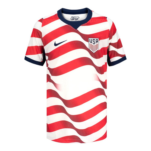 Nike Youth USA WC 2026 Stadium Home Jersey - White/Red