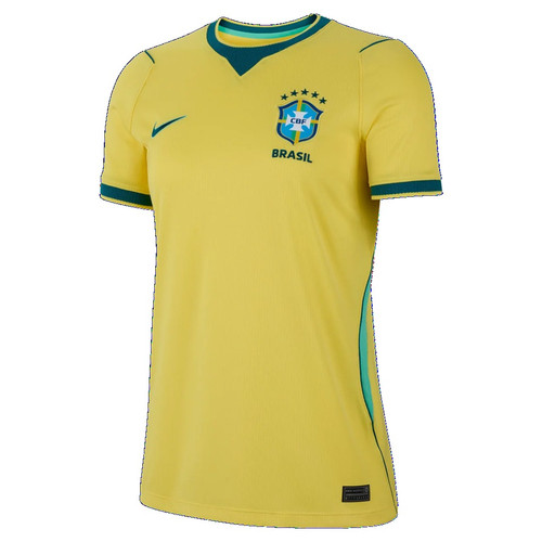 Nike Womens Brazil WC 2026 Home Authentic Jersey - Yellow