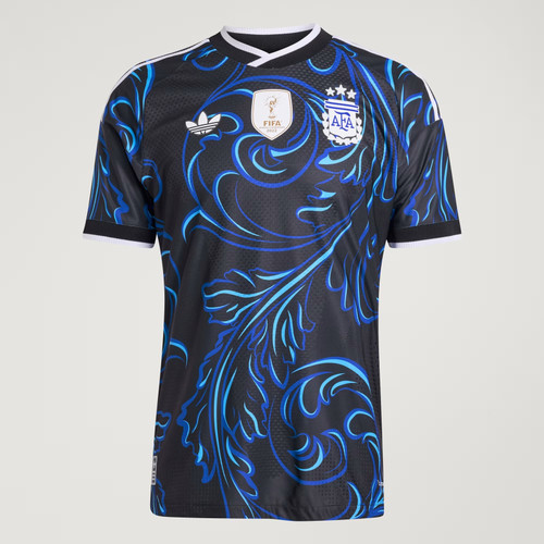 ウェア 07/08 Argentina National Uniform adidas adidas Argentina 2022 World Cup Men's Home Jersey, Large - Blue