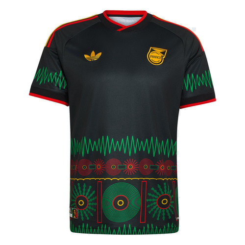 adidas Mens Jamaica WC  26 Away Replica Jersey - Black