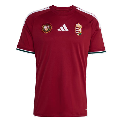 adidas Mens Hungary Home WC 26 Replica Jerseys - Maroon