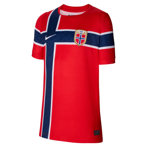 Nike Youth Norway WC 26 Home Replica Jersey - Red
