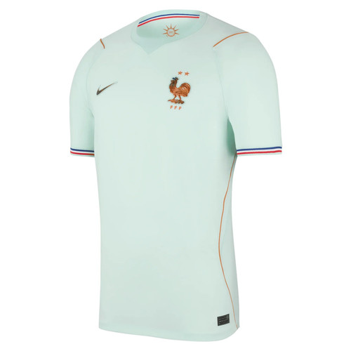 Nike Mens France WC 26 Away Replica Jersey - Teal