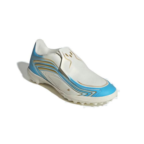 adidas Youth F50 Messi League LL TF - Ivory/Blue