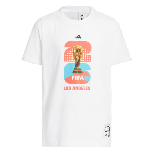 adidas Youth World Cup 26 Home City La T-shirt - White