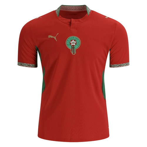 Puma Morroco Home Jersey Replica - Red