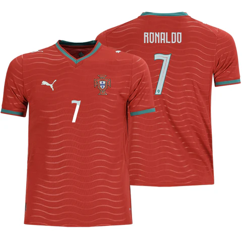 PUMA Portugal Ronaldo WORLD CUP 26 Home Stadium Jersey YOUTH