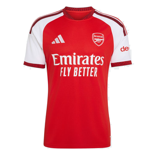adidas Mens Arsenal FC 26/27 Home Stadium Jersey - Red/White